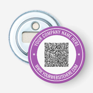 QR Code Scan Info Text Bottle Opener Choose Colour