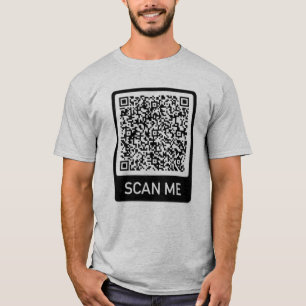 QR Code Scan Me Personnalisé Surprise T-Shirt Cade