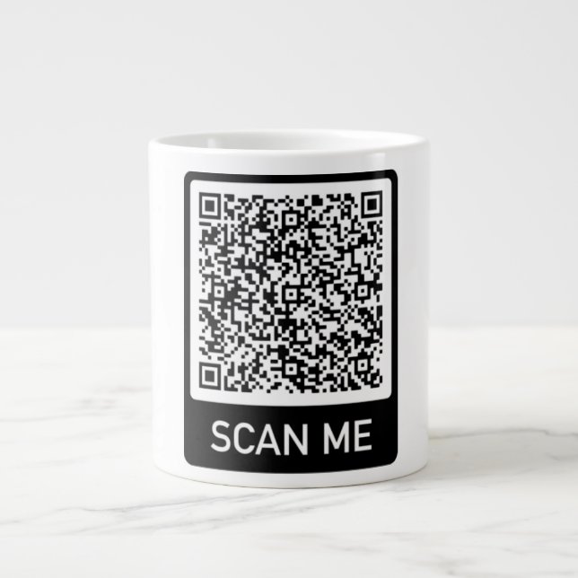 QR Code - Scan Me Professional Personalized Mug (Front)