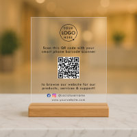 QR Code Site Web d'entreprise Balayer-moi Logo de