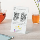 QR code small business review GOOGLE and YELP 