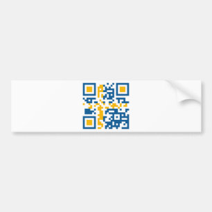 QR-Code-Sverige Bumper Sticker