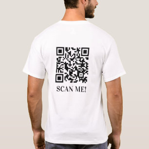 QR-code T-shirt   Social Media Shirt
