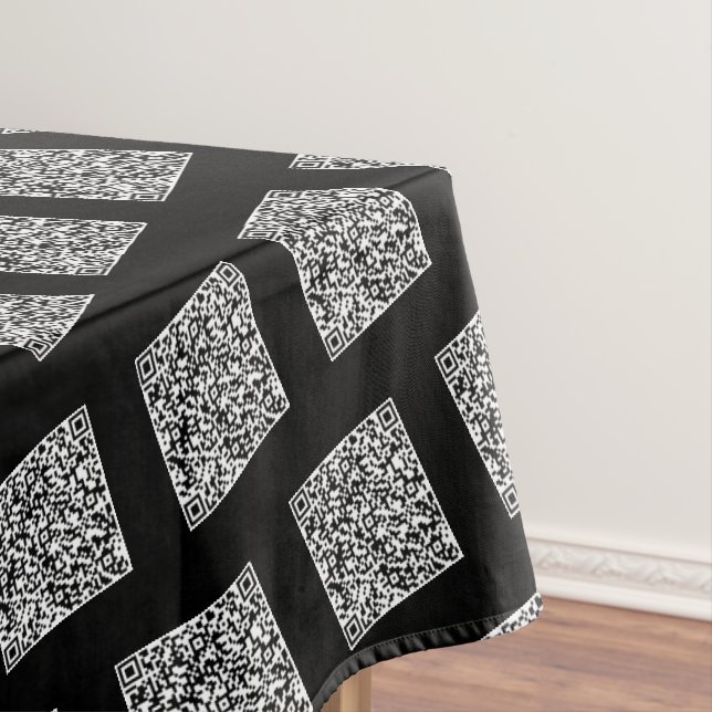 QR Code Tablecloth Your Business Promotional (In Situ)