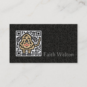 QR Code the Dog Business Card