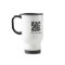 QR Code Travel Mug With Editable Text