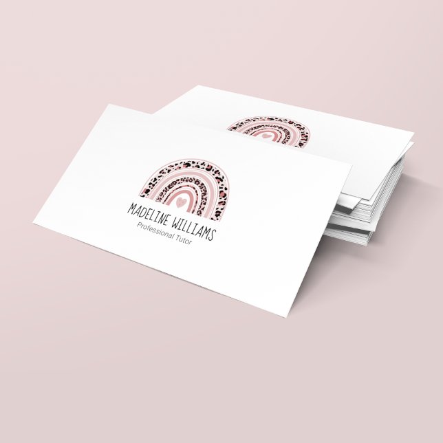 QR code Tutor Business Card (Creator Uploaded)