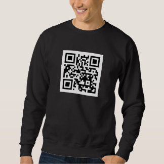 QR Code uniquement Sweatshirt de base masculin