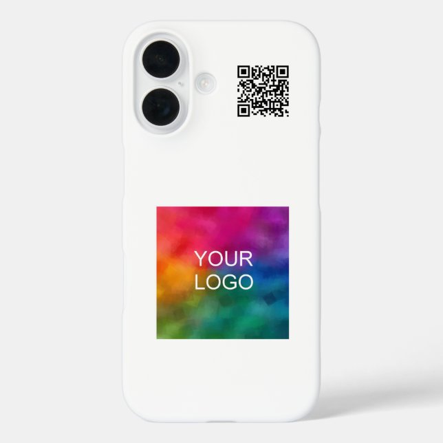 QR Code Upload Your Own Logo Promotional Popular Case-Mate iPhone Case (Back)