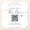 QR Code Wedding Modern Elegant Photo Sharing