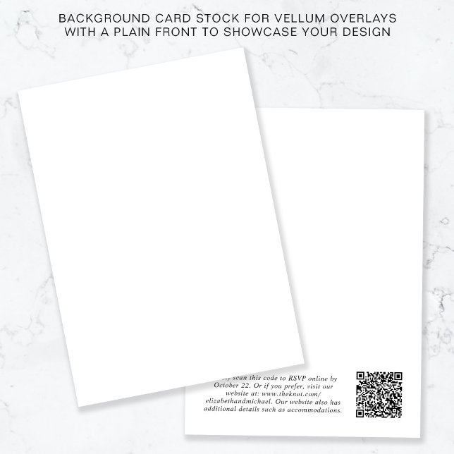 QR Code White Background For Vellum Overlay Invitation (Creator Uploaded)
