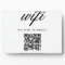 QR Code Wifi Scan to Connect Custom Branded White