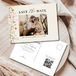 QR Code Wildflower Floral Wedding Announcement Postcard<br><div class="desc">Announce your special day with our QR Code Wildflower Floral Wedding Save the Date! Featuring a beautiful wildflower design, this elegant card blends rustic charm with modern convenience. The included QR code directs guests to your wedding website for easy access to details and RSVPs. Crafted with high-quality materials, it’s both...</div>
