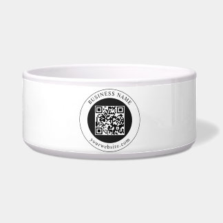 QR Code with Business Name Editable