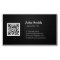 QR Code with Professional Elegant Black Mesh