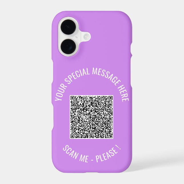 QR Code Your Colours Special Message Surprise Gift (Back)