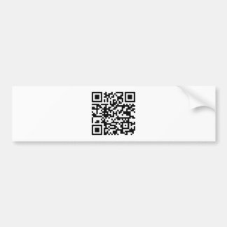 QR Kode Bumper Sticker