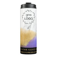 *~* QR LOGO Rainbow Colours Gold Purple Chic Girly