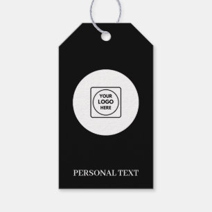 QR Logo Text Business Product Label price tags