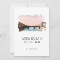 *~* QR RSVP Florence Italy Firenze AP12 Wedding 