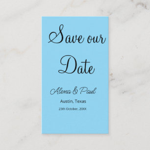 QR Save Our Date add photoname date black white  Enclosure Card