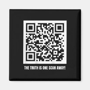 Qr Trump Dancing Code Merch Uni-adult , Black, Magnet