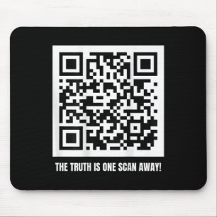 Qr Trump Dancing Code Merch Uni-adult , Black, Mouse Pad