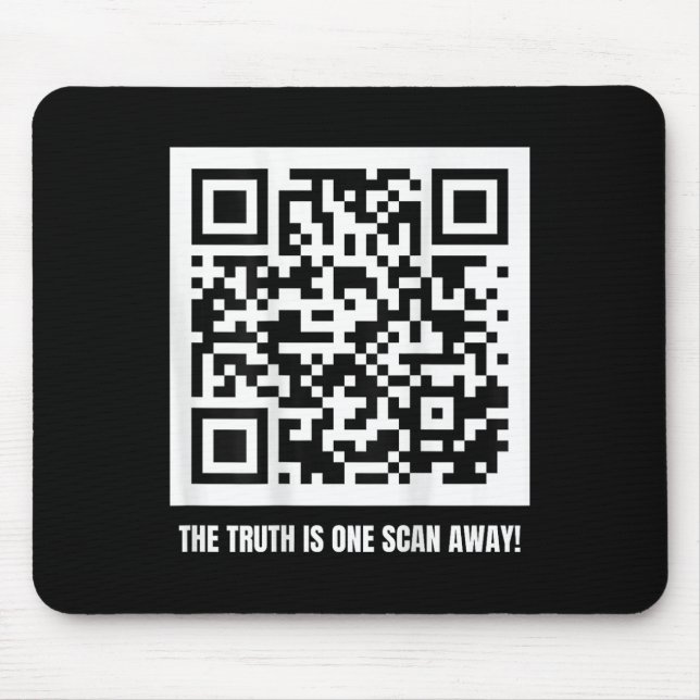 Qr Trump Dancing Code Merch Uni-adult , Black, Mouse Pad (Front)