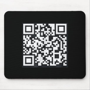 Qr Trump President Trump Dance Code Funny Uni Mouse Pad