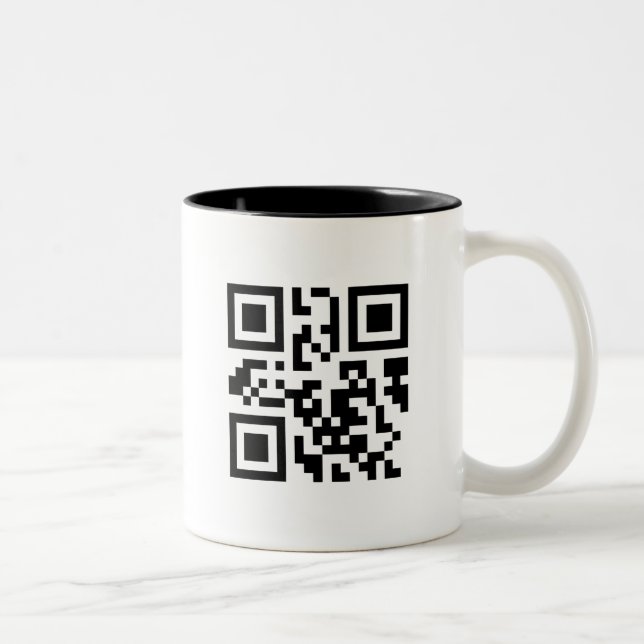 QRMug Two-Tone Coffee Mug (Right)