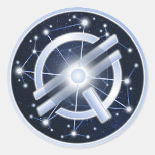QSI Primary Logo - Round Sticker