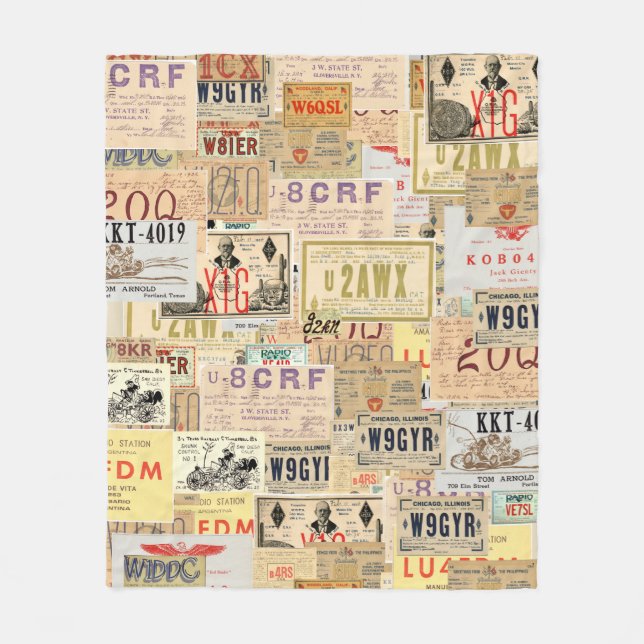 QSL Card Blanket (Front)