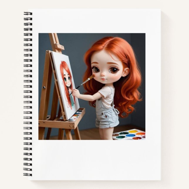 QT2 artist sketchbook Notebook (Front)