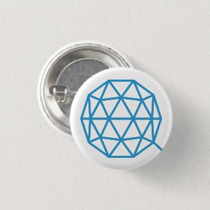 QTUM Round Button (White)