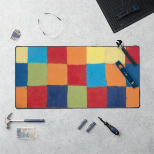 "Qu 1" Colour Chart Paul Klee Desk Mat