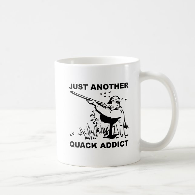 Quack Addict Funny Mug (Right)