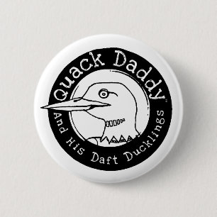 Quack Daddy Loon Logo Button