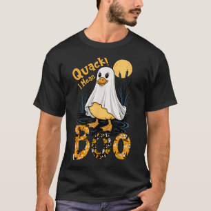 Quack I Mean Boo Duck Trick Or Treat Spooky  T-Shirt
