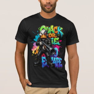 Quack or… Funny Duck Cartoon T-Shirt