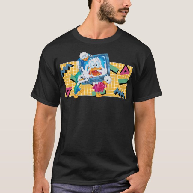 Quack Pack Retro  T-Shirt (Front)
