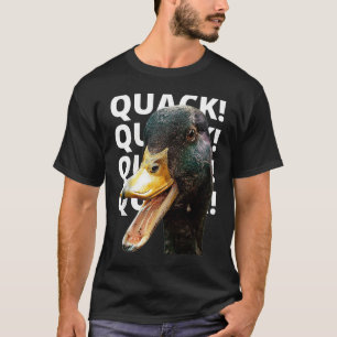 Quack Quack for Duck  Raglan Baseball T-Shirt