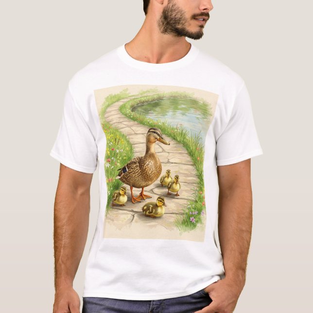 Quack Squad – Nature’s Adorable Parade T-Shirt (Front)