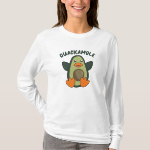 Quackamole Sweet Avocado Duck Pun Avocados T-Shirt