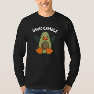 Quackamole Sweet Avocado Duck Pun Avocados T-Shirt