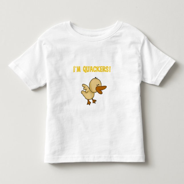 Quackers Toddler T-shirt (Front)