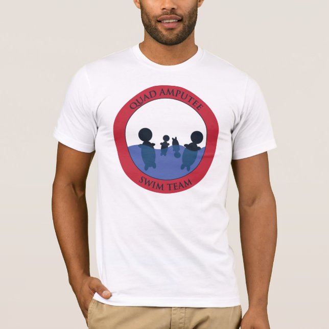 Quad Amputee Swim Team T-Shirt (Front)
