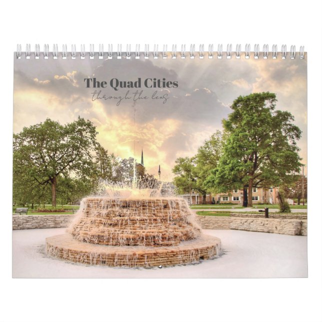 Quad Cities Through The Lens Calendar (Cover)