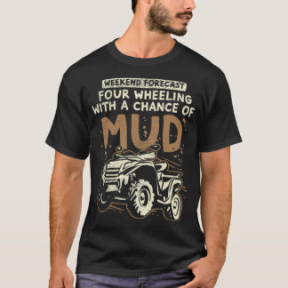 Quad Driver Offroad Four Wheeler enduro gift idea  T-Shirt