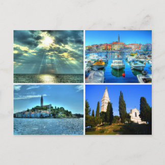 Quad pictures of Rovinj Postcard