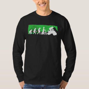 Quad Retro Quad Riding Four Wheeler Atv For Boys M T-Shirt